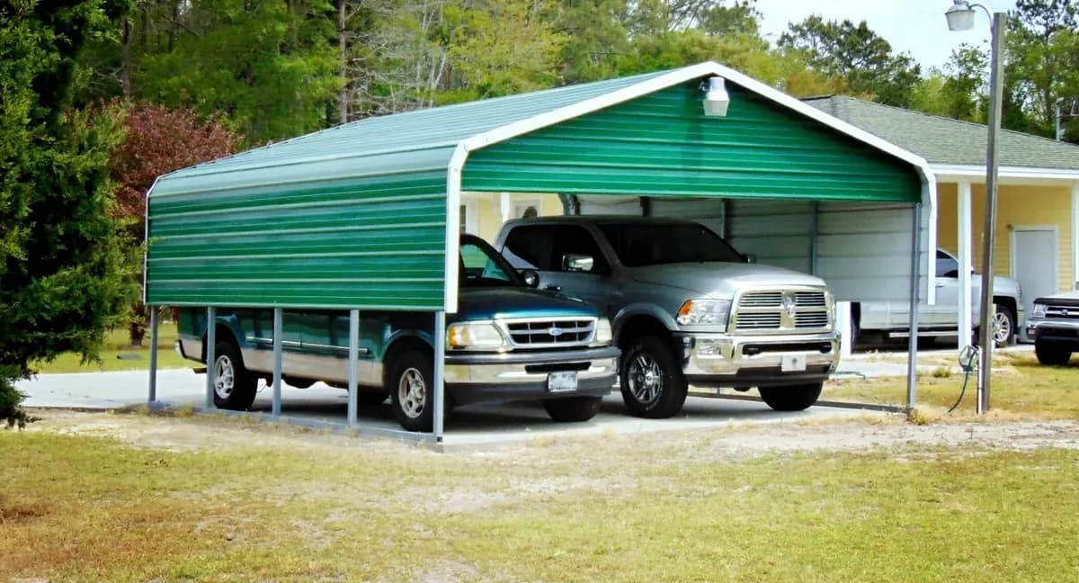 Regular Roof Metal Carport