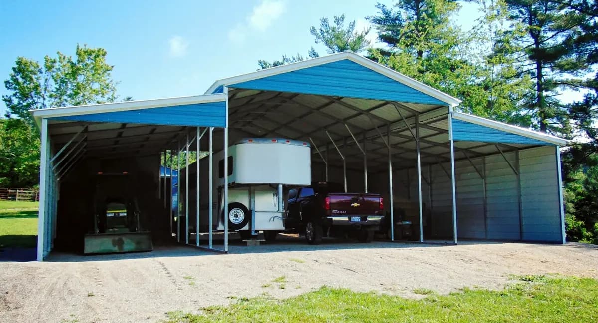 Vertical Roof Barn