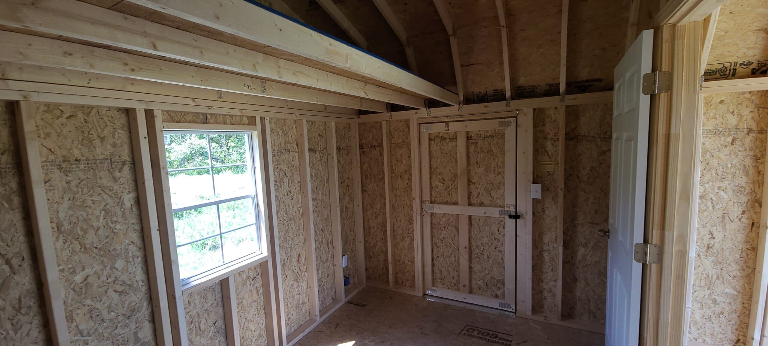 12′ x 16′ Barn Style Portable Building — thumbnail 3