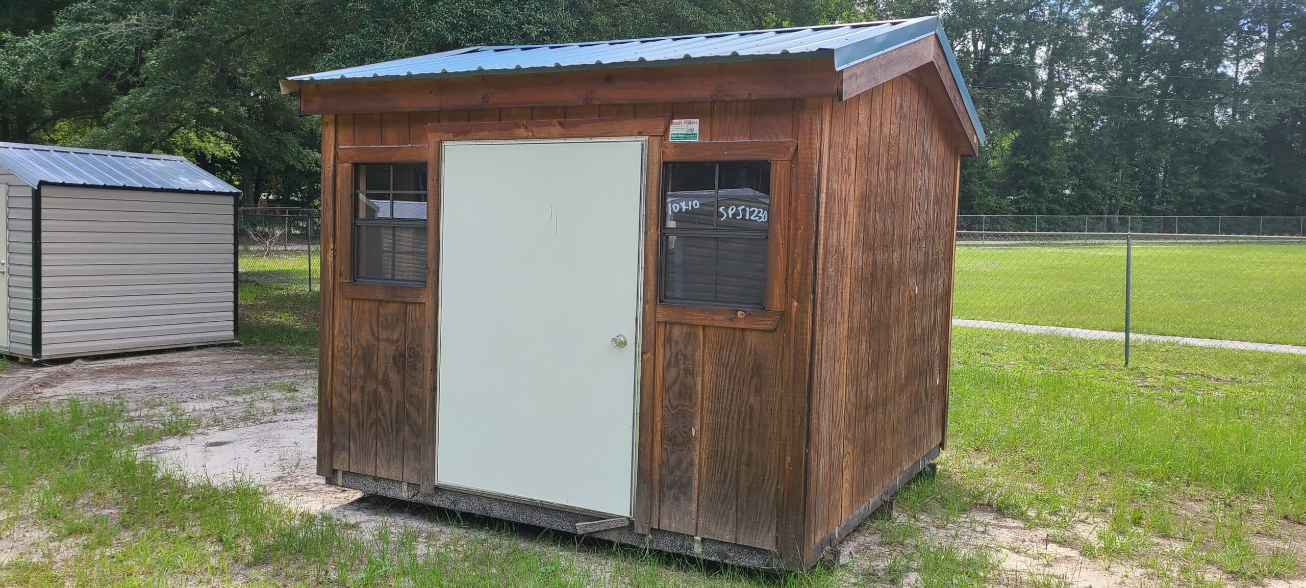 10′ x 10′ T-1-11 Stained Shed