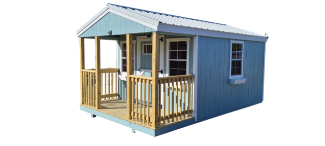 Cabin Style Portable Building - Image 2